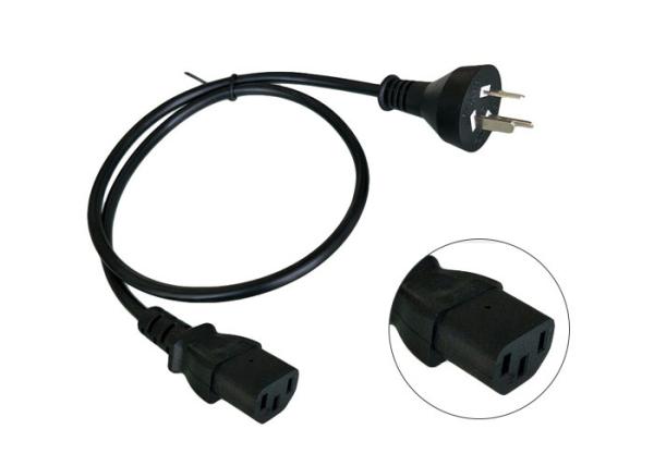 Quality 3 Pin Plug Pvc Argentina Power Cord 250v 16a Oem With Iram Certification for sale