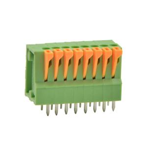 Buy cheap KAIFENG 2.54 Mm Pitch Connector , Top Entry PCB Spring Terminal Connector product
