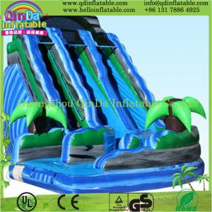 China 2015 inflatable game toys used playground inflatable slides for sale on sale
