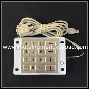 Buy cheap Waterproof 4X4 Matrix Metal Numeric Keypad 16 Keys R232 Interface product
