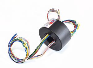 18 Circuits Current Through Bore Electrical Slip Ring 360° Rotating Joint Easy To Install