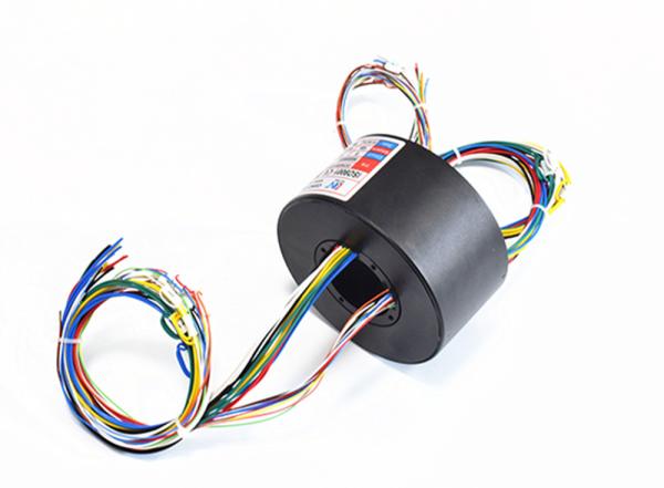 Quality 18 Circuits Current Through Bore Electrical Slip Ring 360° Rotating Joint Easy To Install for sale