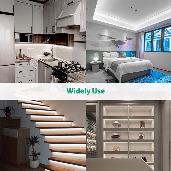 CRI80 90 CCT 2 In 1 Dimmable 12V 24V SMD2835 120D Flexible LED Strip Lights Special CCT 2500K-6000K Adjustable