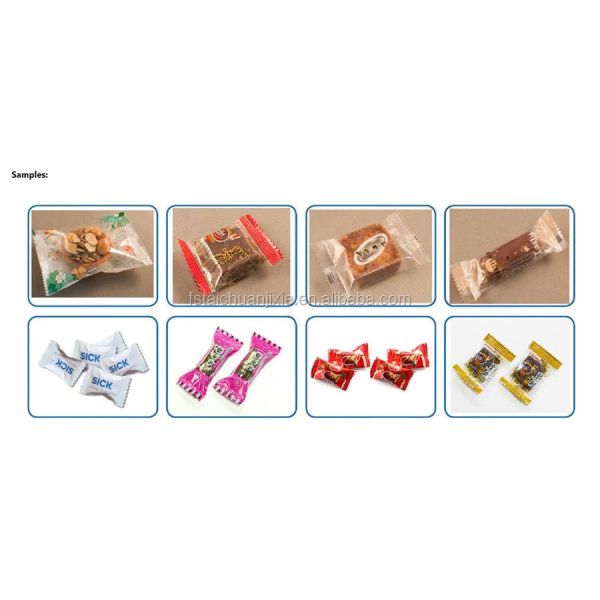 Automatic Horizontal Packaging Machine food packing machine for bread hamburger cake biscuits