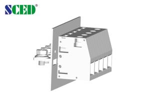 Buy cheap Feed Through Panel Terminal Blocks Bulkhead Connectors Pitch 18.8mm product