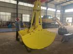 Customizable Loading Excavator Clamshell Bucket Large Capacity Materials