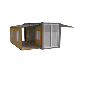 Buy cheap Modular Expandable Container House Prefab With Plastic Steel Window product