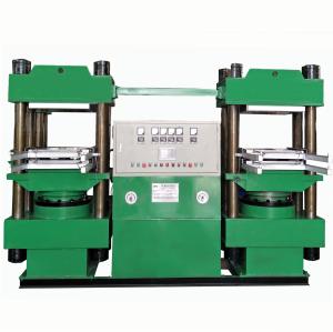 Buy cheap Two Station Twin Vulcanizing Press Machine PLC Control product