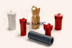 Buy cheap Rock Drilling Tools Taper Button Drill Bits Tapered Cross Bits product
