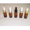 Buy cheap Medical Custom Silcon Glass Dropper Bottles 15ml With Cold Coated Cover from wholesalers