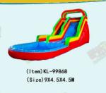Vibrant And Colorful Inflatable Slide For Children Exciting Sliding Experience