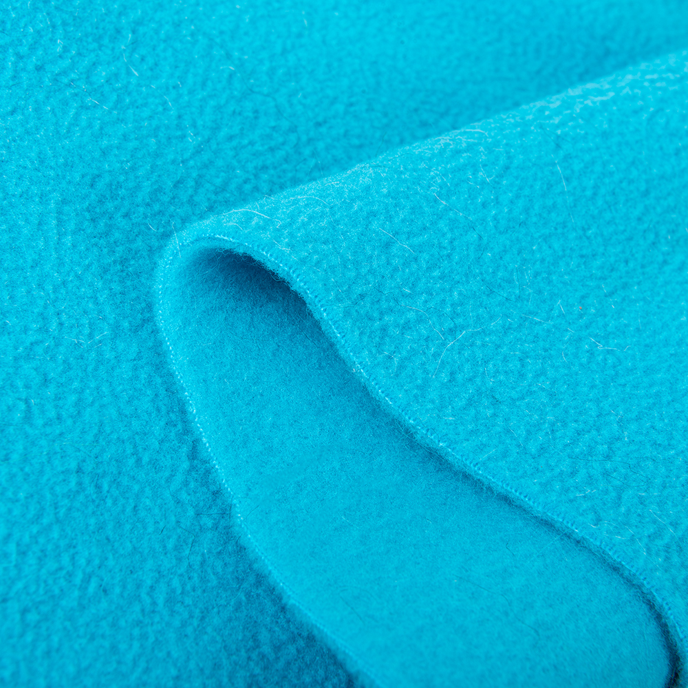 Soft and Warm Custom Printed Polar Fleece Fabric 150D/144F Made from Recycled Materials