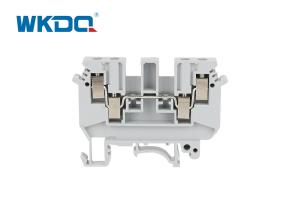 JUDK 4 Screw Terminal Block High Inflammability Class , Fused Terminal Block Common Packing