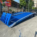 Trailers 10T Portable Dock Ramp Temporary Loading Dock Ramp Customized