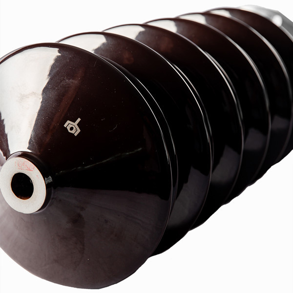 Brown Transformer Bushing Ceramic Porcelain Insulator