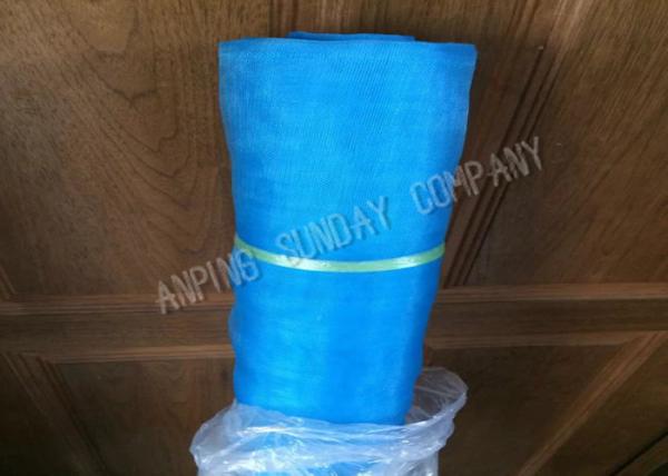 Quality Blue Color Insect Proof Mesh , Plastic Netting To Protect Plants From Insects for sale