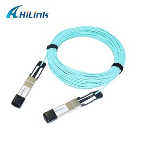 Buy cheap Full Duplex 40G QSFP+ Active Optical Cable 20m Four Channel product