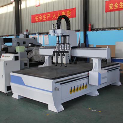 Quality CNC Router Machine Pneumatic 3 spindles wood furniture cutting machine for sale
