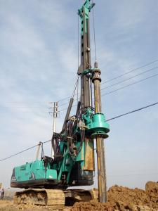 Torque 80 KN.M Max. Drilling Depth 28 M Diameter 1000 Mm KR80K Rotary Drilling Rig With KOBELCO Chassis