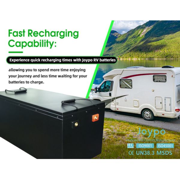 Durable Camper Van Lithium Battery Solution Deep Cycle 12V 300Ah LiFePO4 Battery
