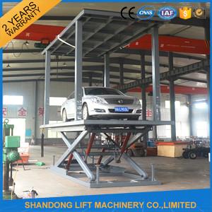 Buy cheap Car Lift Ramps Double Deck Car Parking System with Electricity Leakage Protection Device product