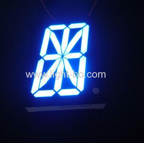 2.3 Blue 16 segment ledd isplay common anode for digital indicator