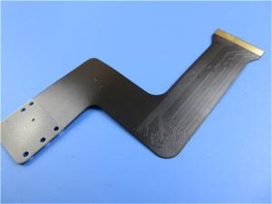 Buy cheap Flexible Printed Circuit (FPC) Flexible PCB On Polyimide With Black Solder Mask product