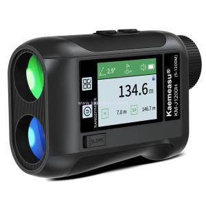 Buy cheap kaemeasu Rechargeable Laser Rangefinder Voice Golf Range Finder LCD Display Telescope With Side Screen J1200 product