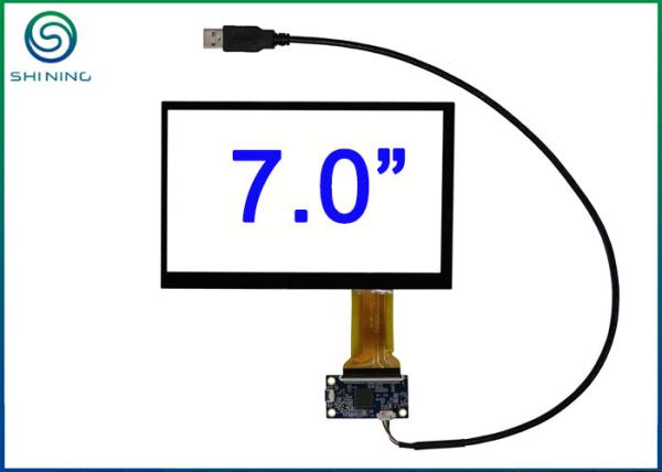 Quality ROHS 7 Inch Capacitive Touch Panel , Projected Capacitive PCAP Touchscreen for sale