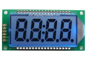 Buy cheap White Blue LED 4 Digit 7 Segment Display TN Metal PIN For Health Equipment product