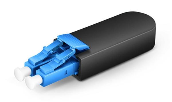 Quality LC Duplex PVC Single Mode Fiber Loopback Module Cable For Data Center for sale