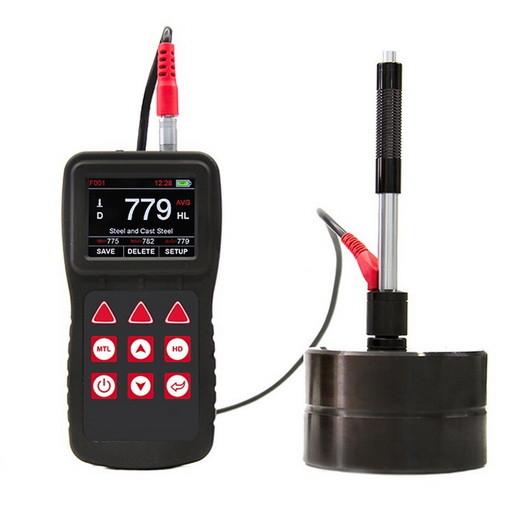 IP65 Protection Portable Leeb Hardness Tester Automatically Identify Impact