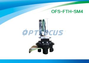 China Mechanical Seal Fiber Optic Enclosures 12cores /  PLC Network Electrical Enclosures 4 Port on sale