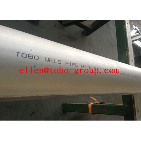 316L Stainless Steel Seamless Pipe ASTM A312 Solid Annealed