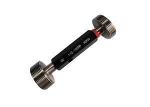 Buy cheap BSPP Thread Plug Gauge with GO and NOGO 2''-11 Size for Pipe Fitting Quality Control product