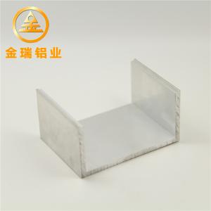 Buy cheap Stable Industrial Aluminum Profile , Slotted Aluminum Extrusion Heat Treatment product