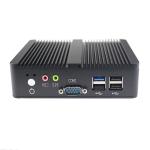 Industrial Computer MINI ITX Box 128G SSD Quad Core Intel J1900