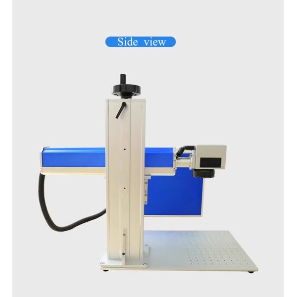 Desktop High Speed 20W Fiber Laser Marker Machine For Metal Space Saving