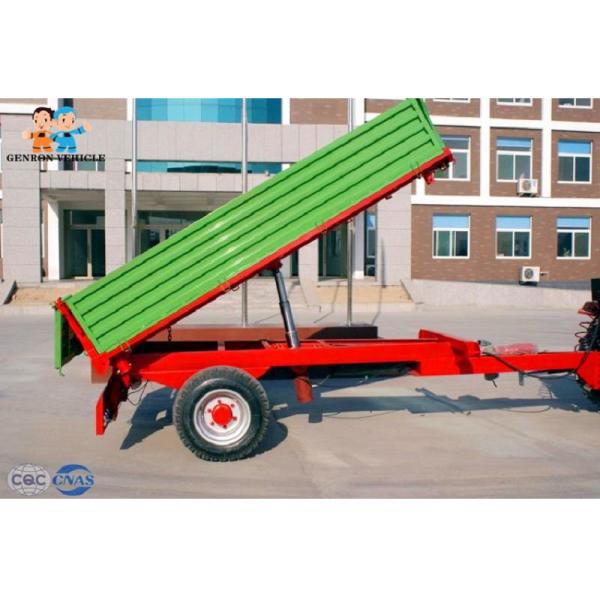 Quality Solid Structure Compact Sidewall  Drop Side Tipping Trailer for sale