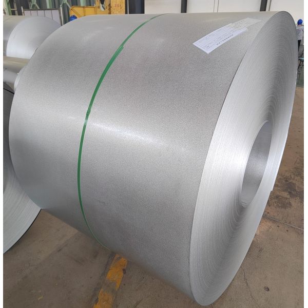 55% Aluminum Zinc Alloy Coated Steel Galvalume Coil 0.35x1220mm Anti-Finger Print Chromated 6+ Unoiled