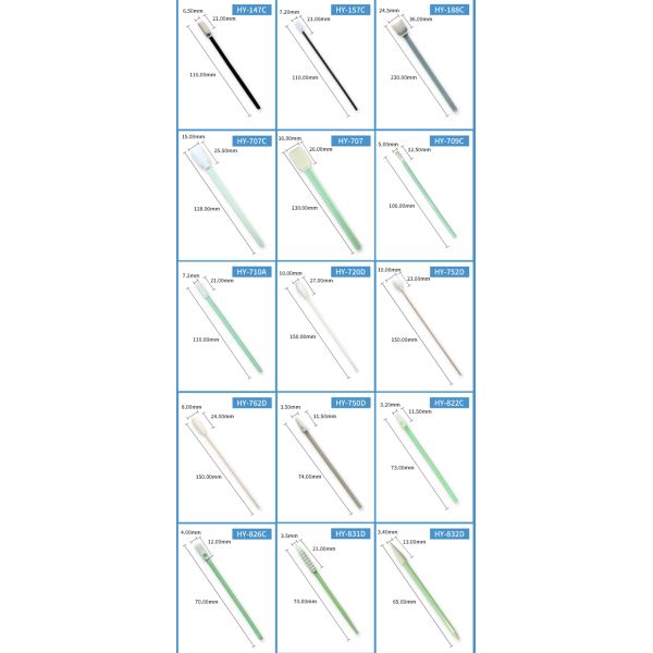 Disposable Nylon Flocking Sampling Buccal Oral Swab 100pcs/bag Packing