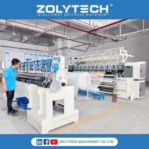 Buy cheap ZOLYTECH High Speed Mattress Quilting Machine For Blanket Pajamas product