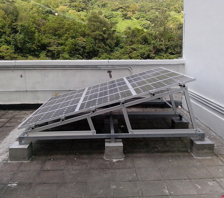 Ground Mount Racking System Lightweight Al6005-T5 With 25years Using