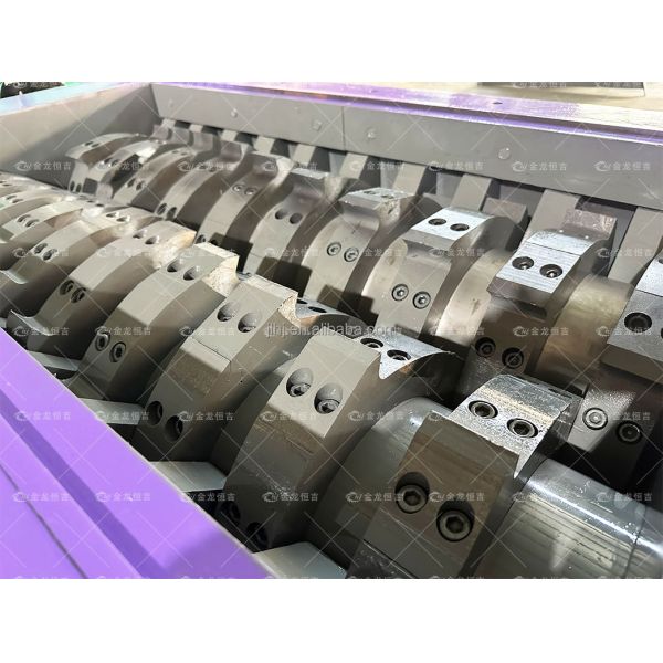 Industrial Grade Metal Shredder for Stainless Steel and Aluminum Alloy Processing Double Shaft Shredder