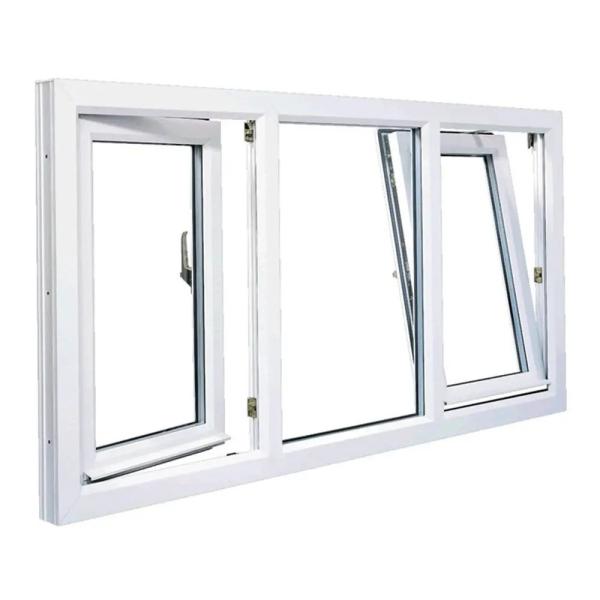 Quality Customized House PVC Tilt And Turn Windows Single Glazed / Double Glazed for sale