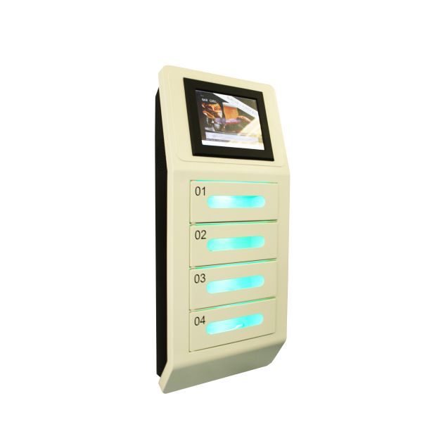 Fingerprint Free Coin Card Mobile Phone Charging Machine with Quick Charge System