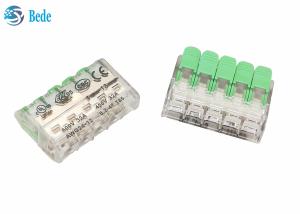 Buy cheap Spring Lever Quick Connect Terminal Block 5 Way 450V 32A OJ265 product