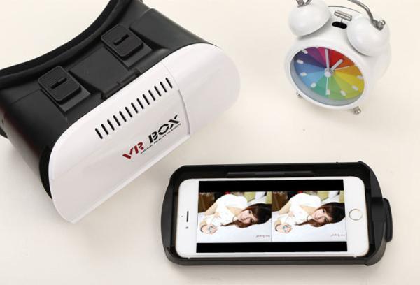Quality 3d VR box glasses for ios android smartphone watch movies and play games for sale