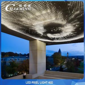 RGB 40D LED Point Light Source IP65 Building Wall Front Lighting Decoration