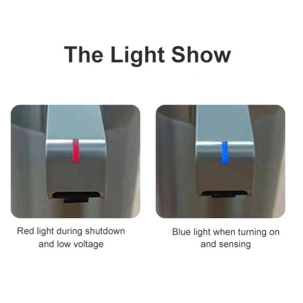 270ML USB Automatic Soap Dispenser Bathroom SUS304 Black